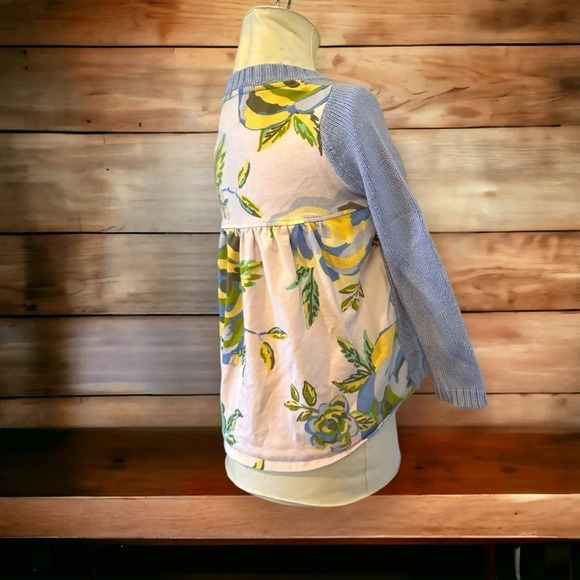 Matilda‎ Jane floral cardigan sweater 12-18 month - Picture 6 of 7